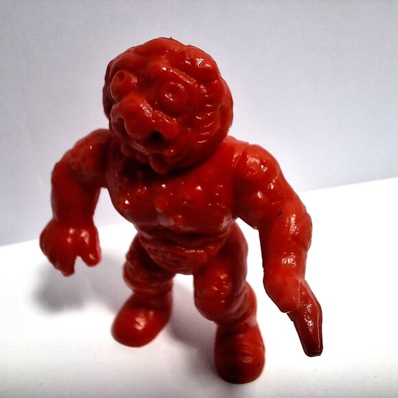 Weird Ball Flyweight Red Wrestler Vintage Monster 2" - Picture 13 of 15